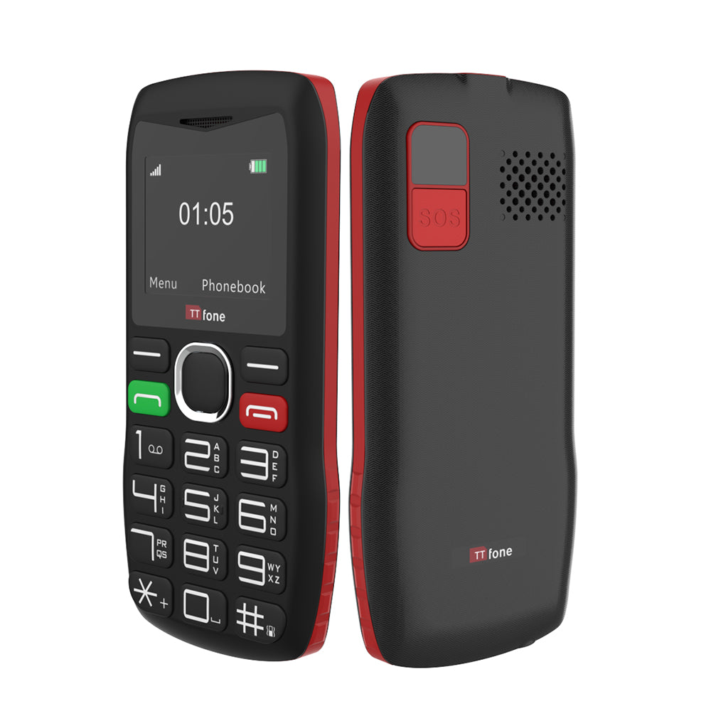 TTfone TT880 Tastenhandy mit O2 SIM und großen Tasten