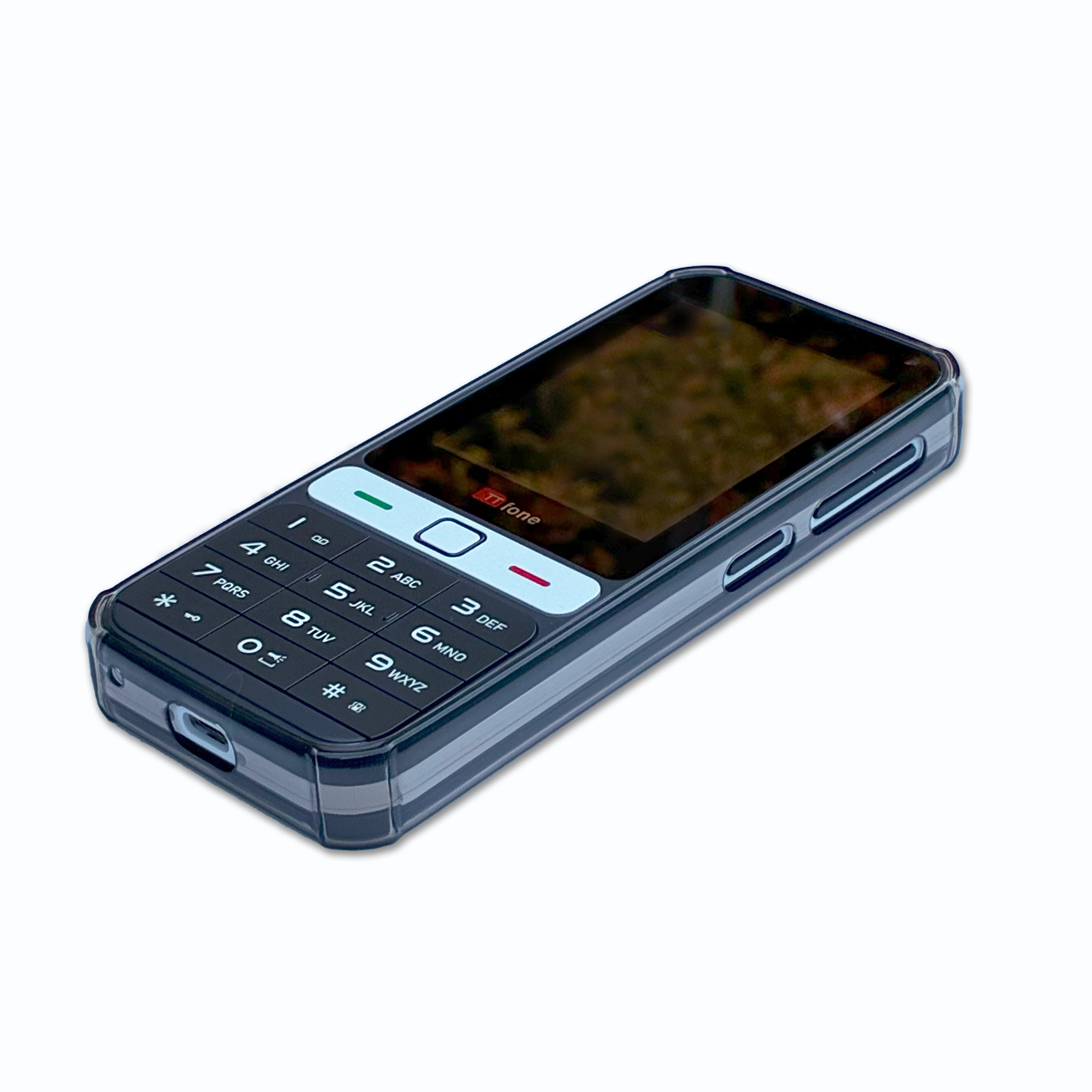 TTfone Accessories TT280 Silikonhülle Transparent Clear Case