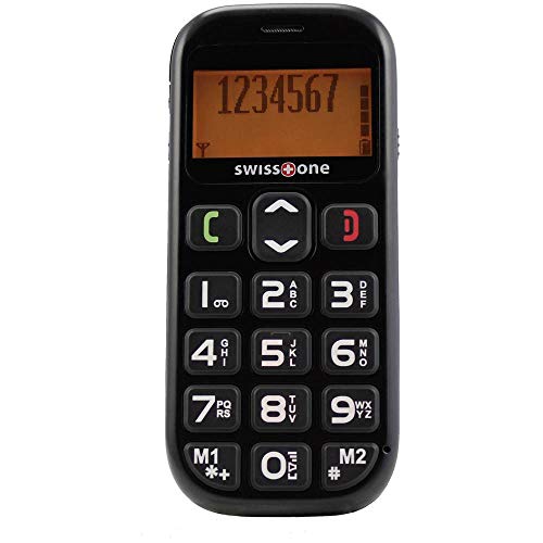Swisstone BBM 320 Seniorenhandy schwarz mit Notruftaste