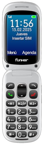 Funker Max E330 Klapphandy rot mit SOS-Taste 4G