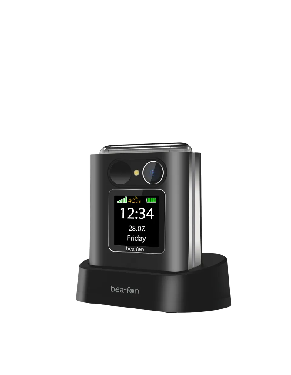 Bea-fon Silver Line Fold 10 LTE Klapphandy mit Notruftaste