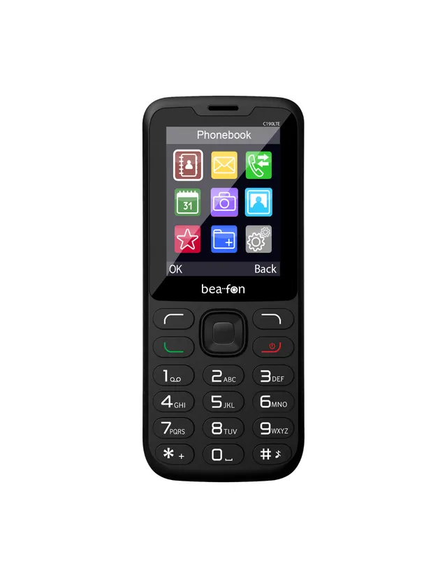 Bea-fon Classic Line C190 LTE Tastenhandy 4G 2,4 Zoll