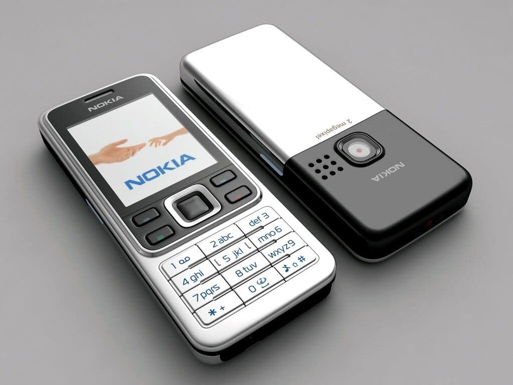Nokia 6300 Tastenhandy Schwarz Silber mit Radio gebraucht