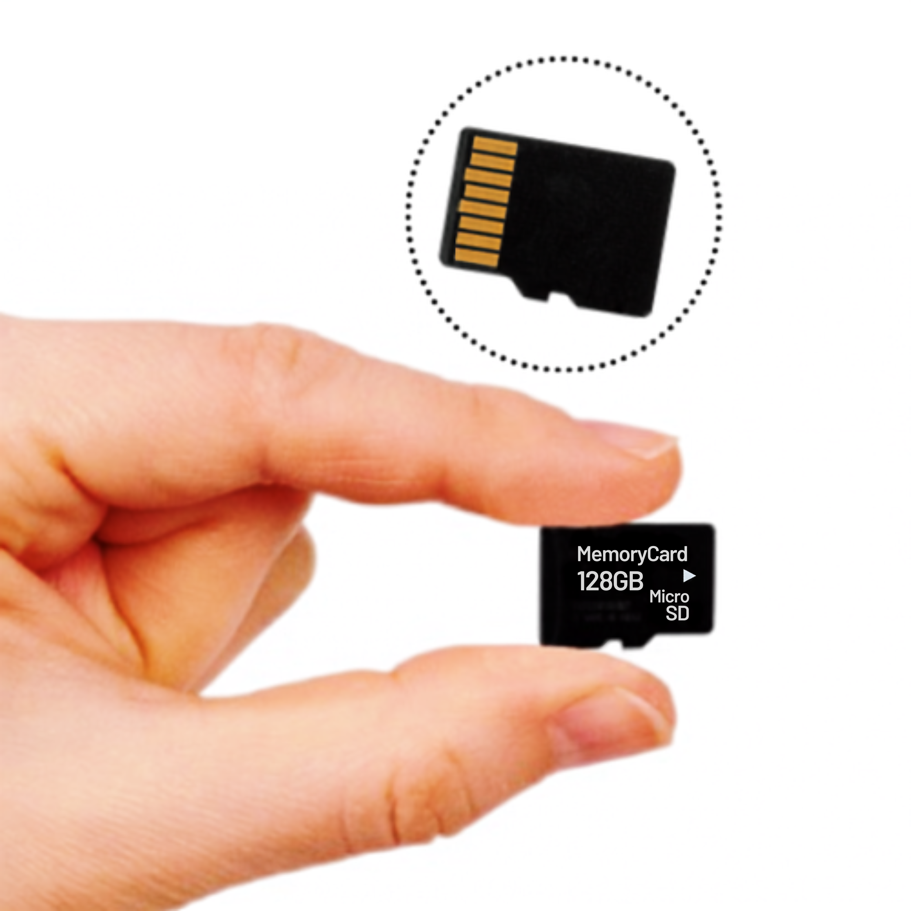 TTfone 128GB Micro-SD Speicherkarte für Handy