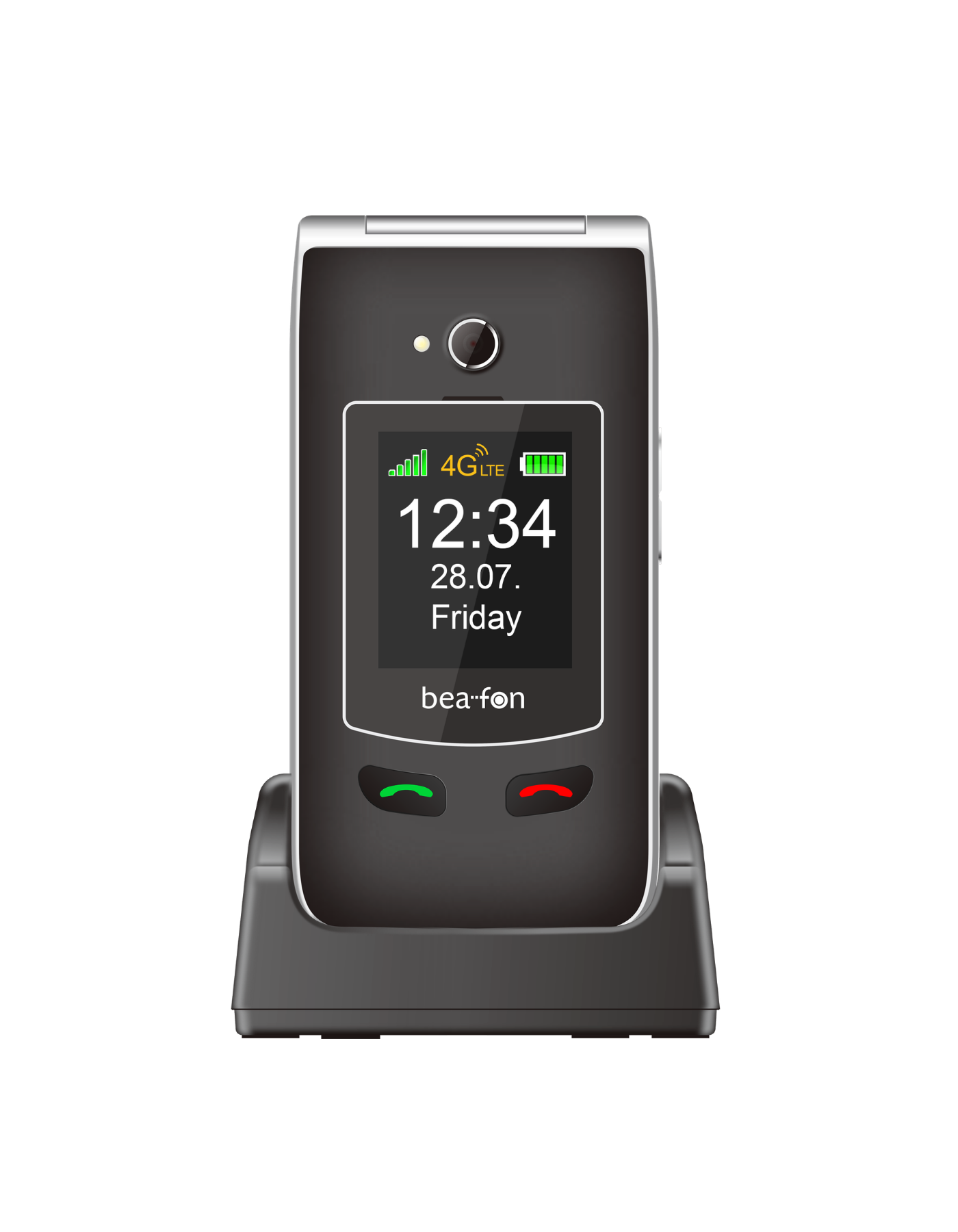 Bea-fon Silver Line SL645plus LTE Klapphandy 4G Notruftaste