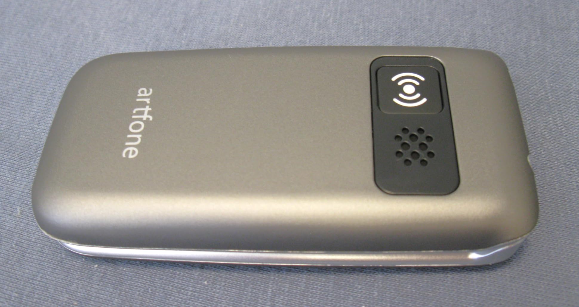 Artfone G6 Klapphandy große Tasten 4G Notruftaste Ladestation Grau
