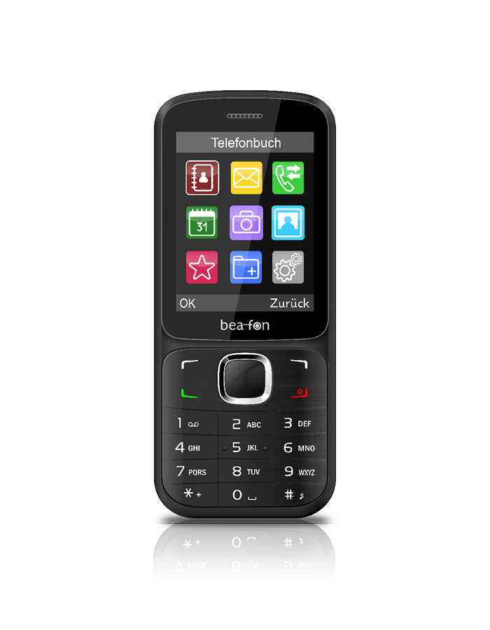 Bea-fon Classic Line C170 Tastenhandy mit 2,4 Zoll Display
