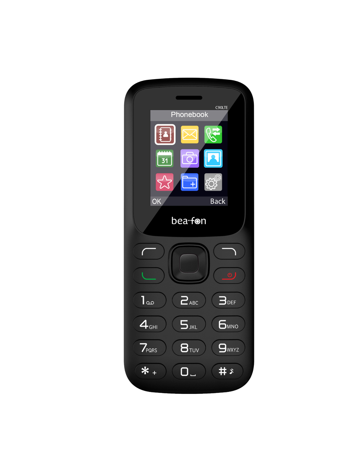 Bea-fon Classic Line C90 LTE 4G Tastenhandy große Tasten