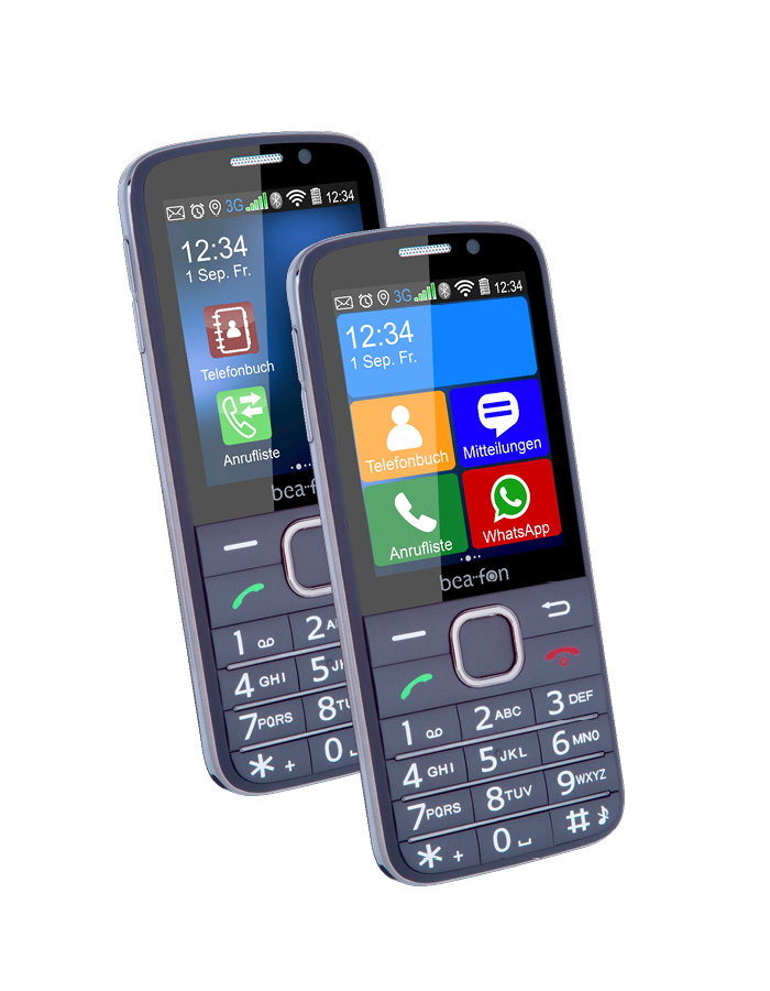 Bea-fon Silver Line SL810 Tastenhandy mit Touch und SOS