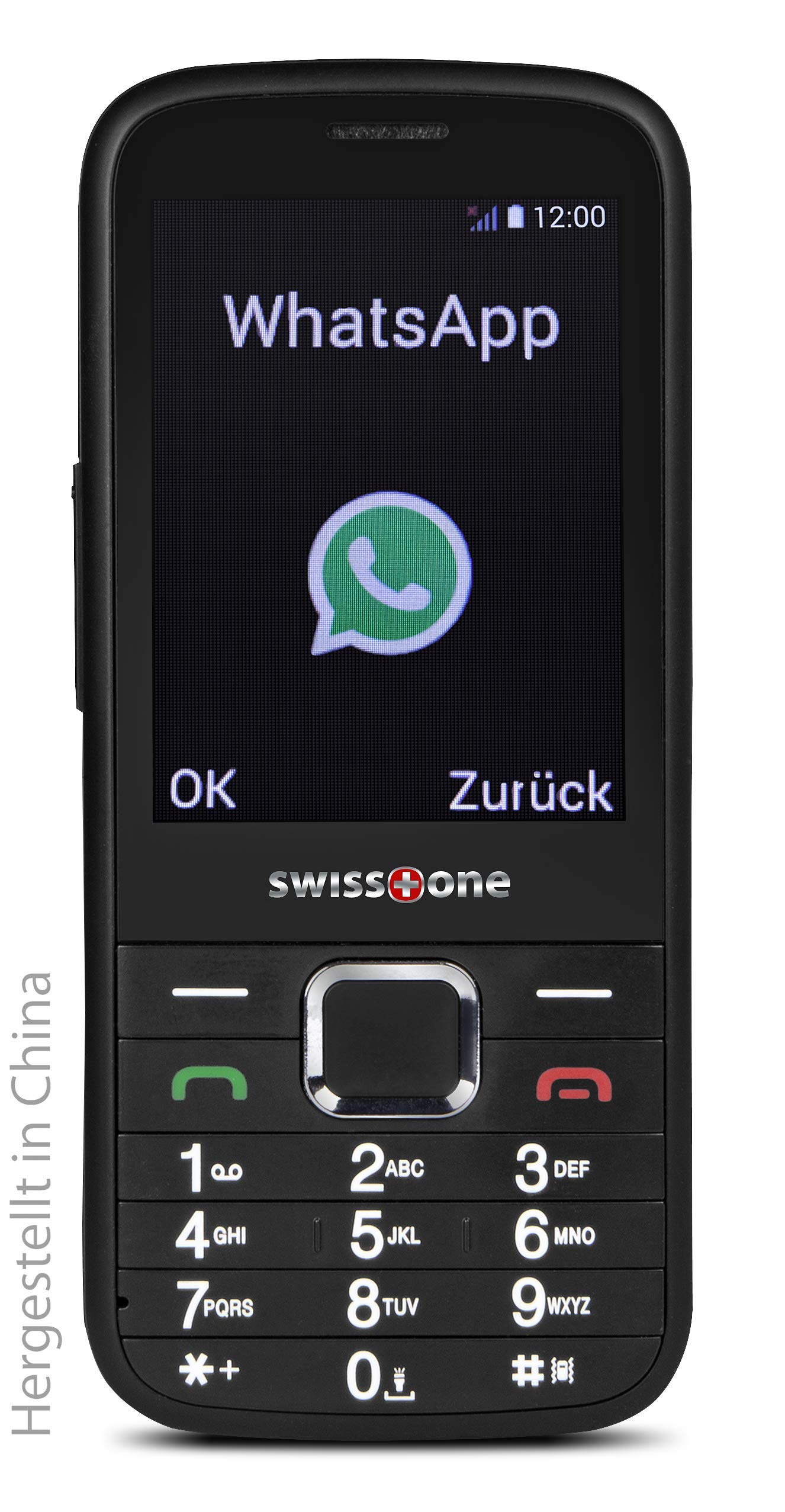 Swisstone BBM 570 3G Tastenhandy Schwarz mit WhatsApp