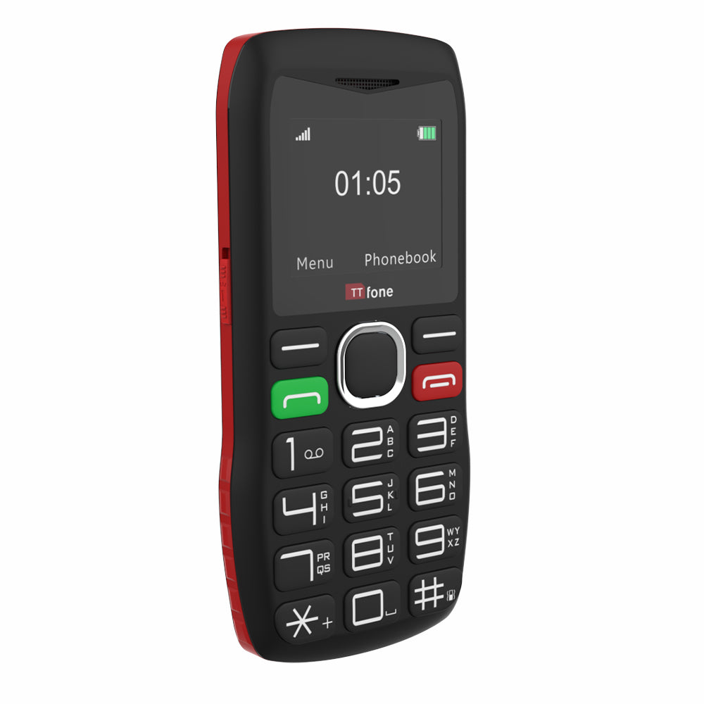 TTfone TT880 Tastenhandy große Tasten EU mit USB-Kabel