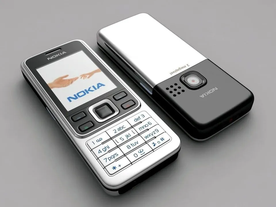 Nokia 6300 Tastenhandy Schwarz Silber mit Radio gebraucht