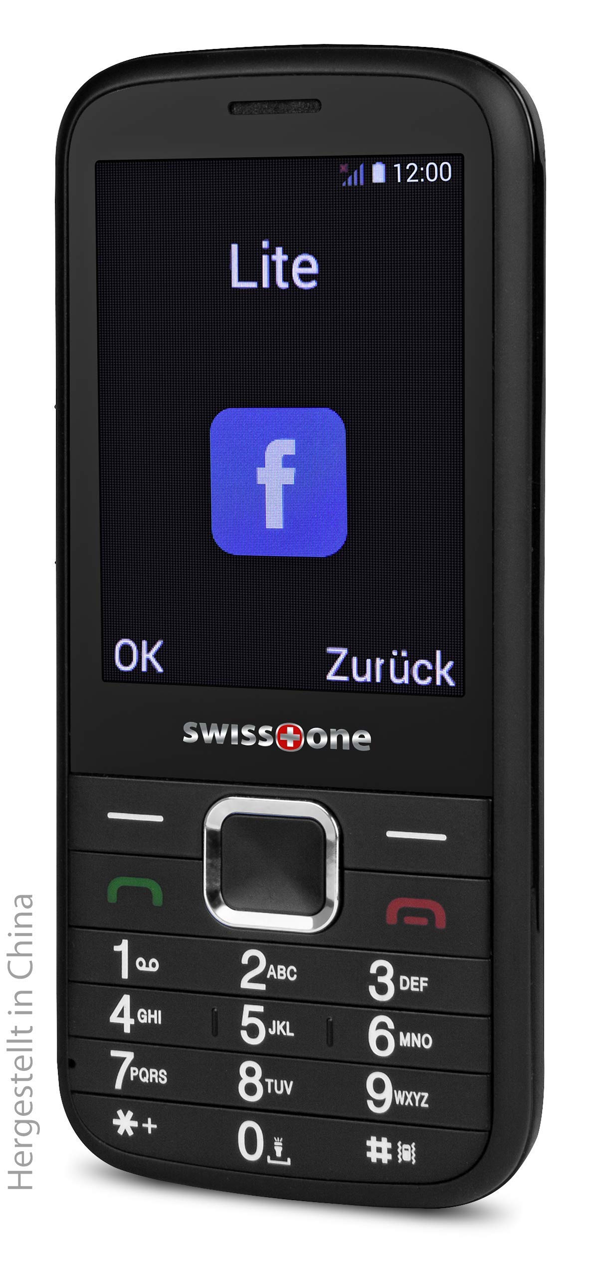 Swisstone BBM 570 3G Tastenhandy Schwarz mit WhatsApp