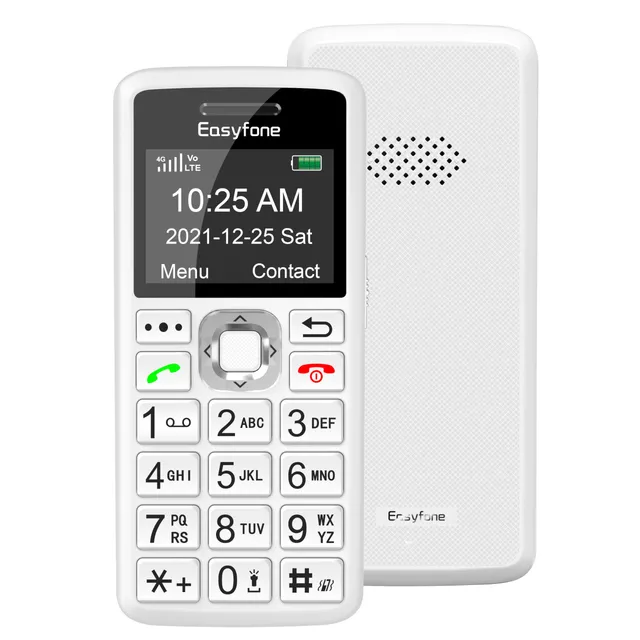 Easyfone T200 4G Tastenhandy weiß Notruftaste