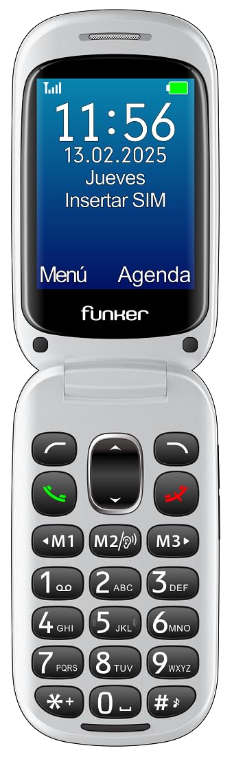 Funker Max E330 Klapphandy rot mit SOS-Taste 4G