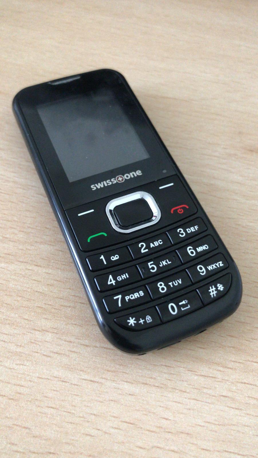 Swisstone SC 230 Dual-SIM Handy schwarz mit Farbdisplay