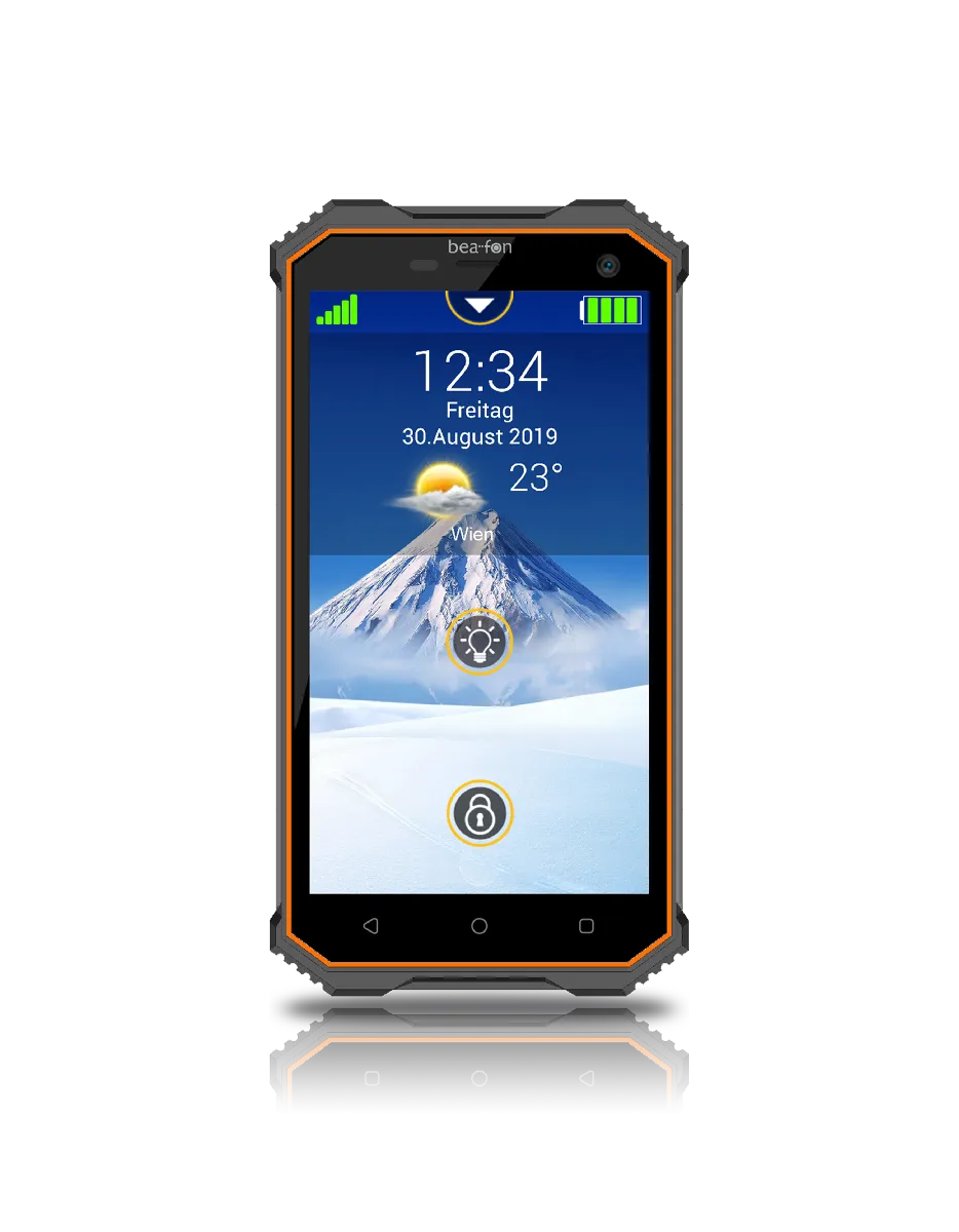 Bea-fon X5 premium Outdoor Smartphone IP68 SOS