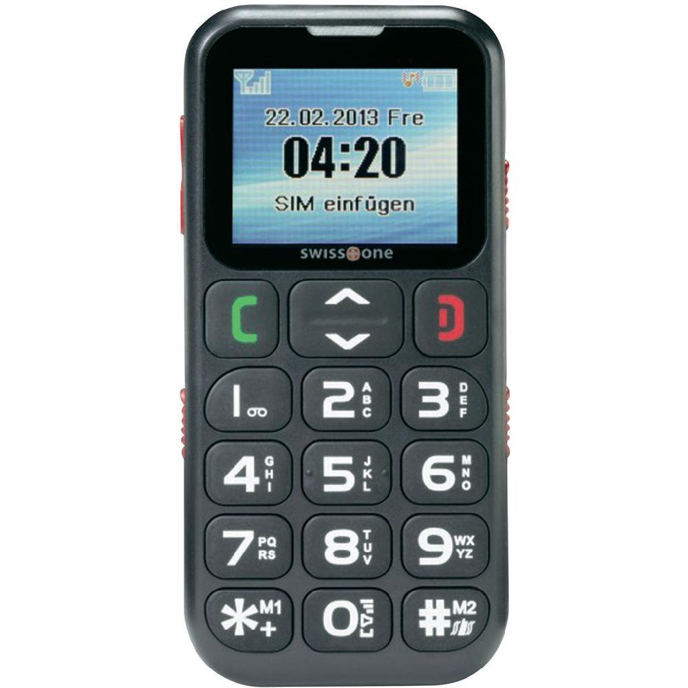 Swisstone BBM 420 Tastenhandy schwarz mit Notruftaste