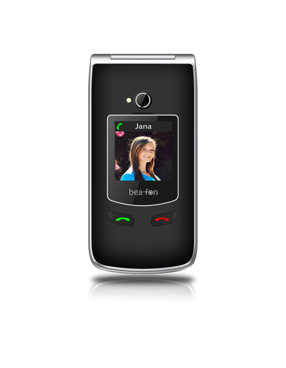 Bea-fon Silver Line SL595plus Klapphandy mit Ladestation
