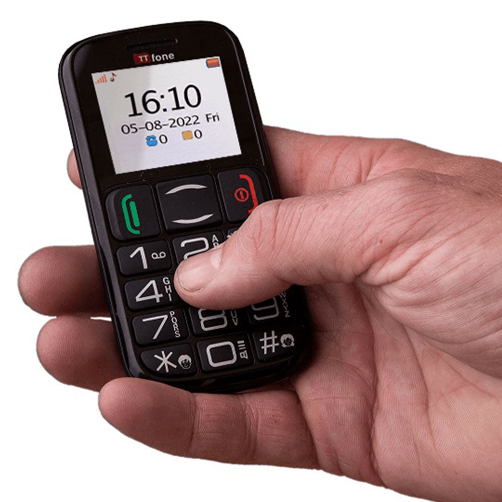TTfone Mercury 2 TT200 Tastenhandy große Tasten Notruftaste