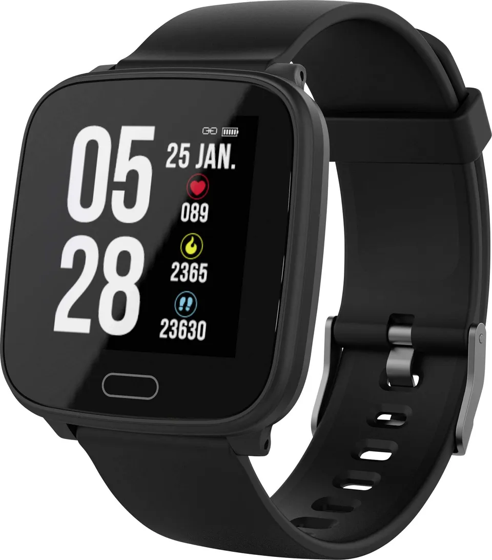 Swisstone SW 610 HR Smart-Wearable schwarz 1,3 Zoll