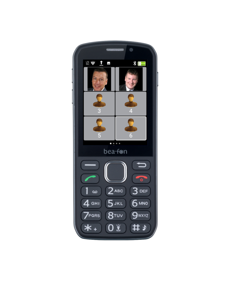 Bea-fon Silver Line SL860touch Tastenhandy 4G Touch SOS