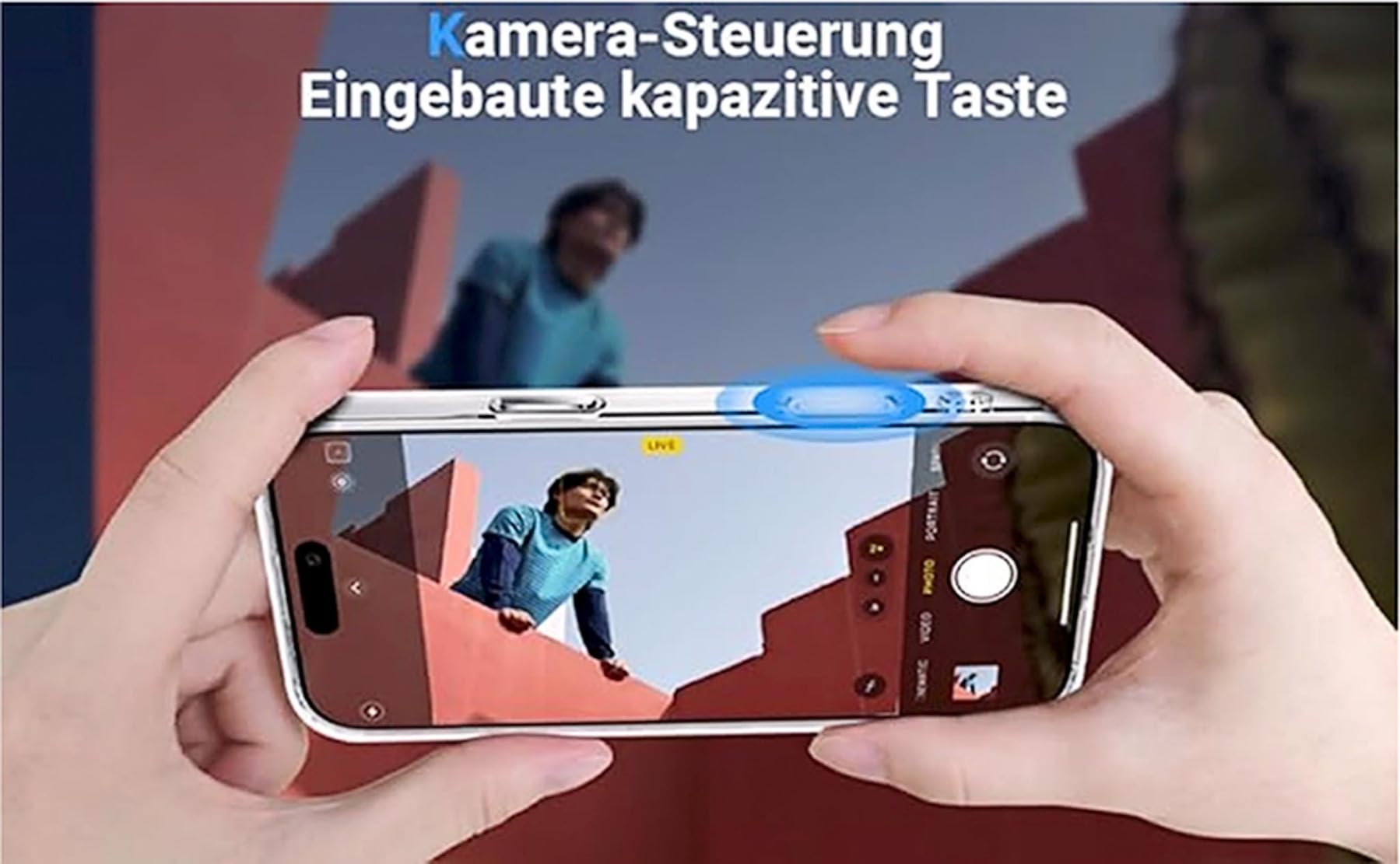 Onestyle iPhone 16 Pro Max Hülle MagSafe klar mit Folie