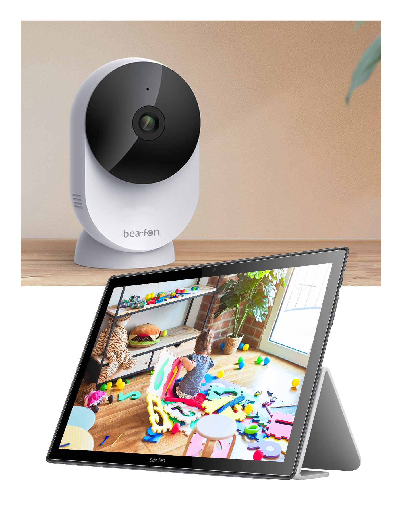 Bea-fon Smarthome FLEXY 2F WLAN-Kamera 3MP mit App