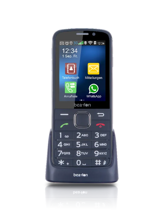 Bea-fon Silver Line SL810 Tastenhandy mit Touch und SOS