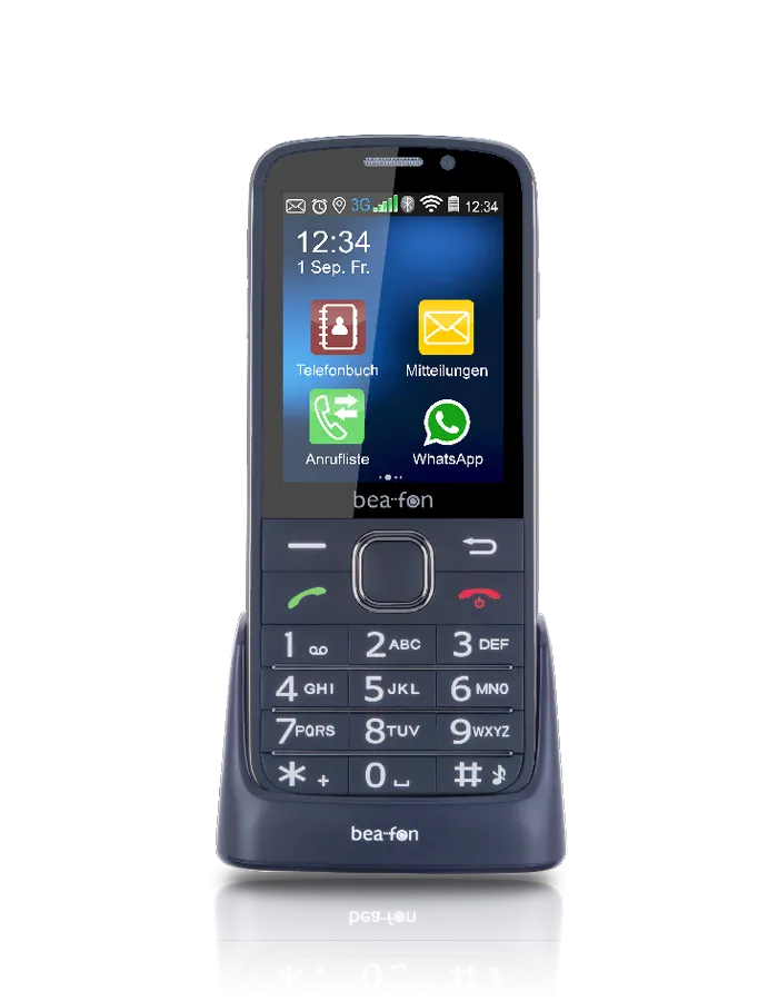 Bea-fon Silver Line SL810 Tastenhandy mit Touch und SOS