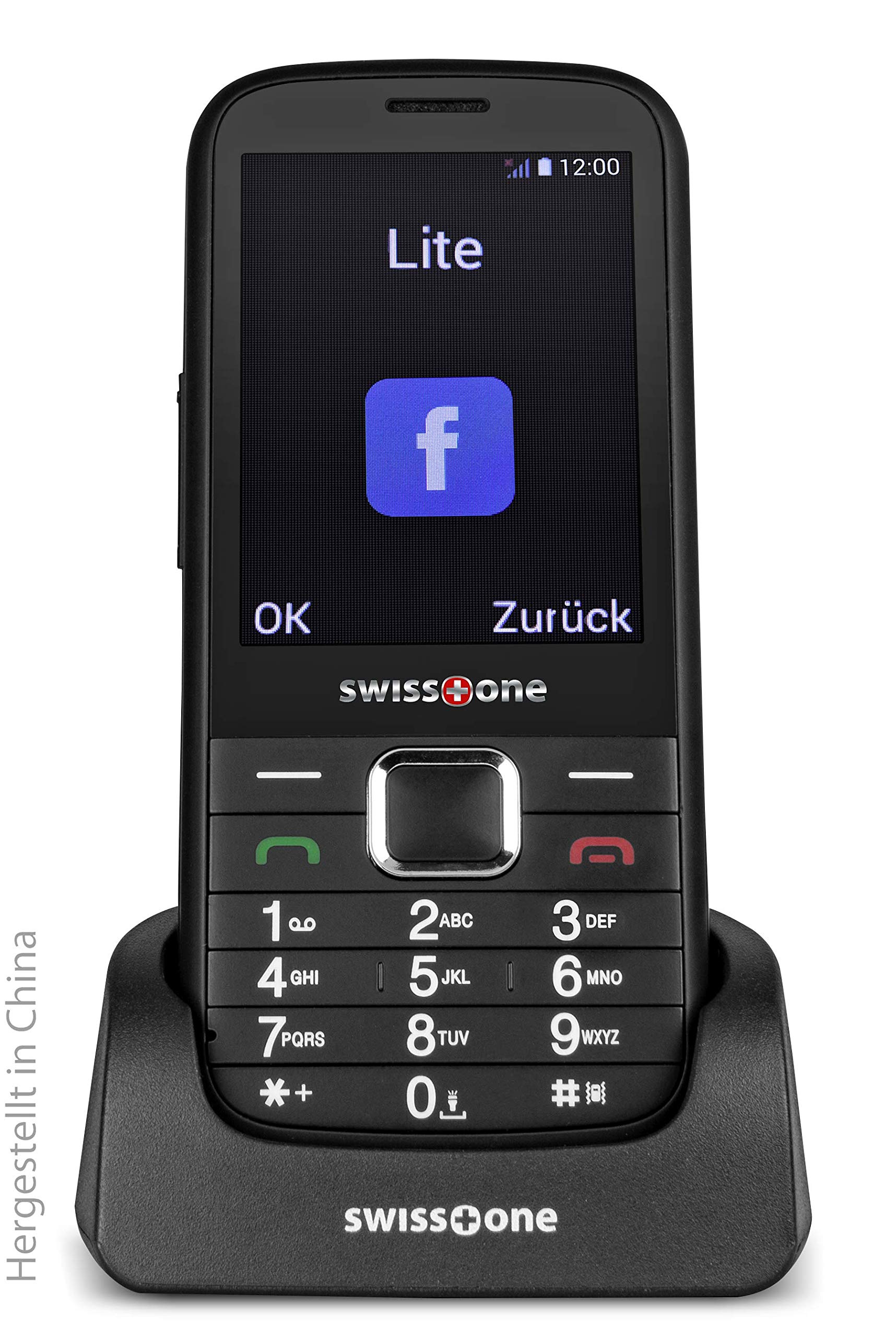 Swisstone BBM 570 3G Tastenhandy Schwarz mit WhatsApp