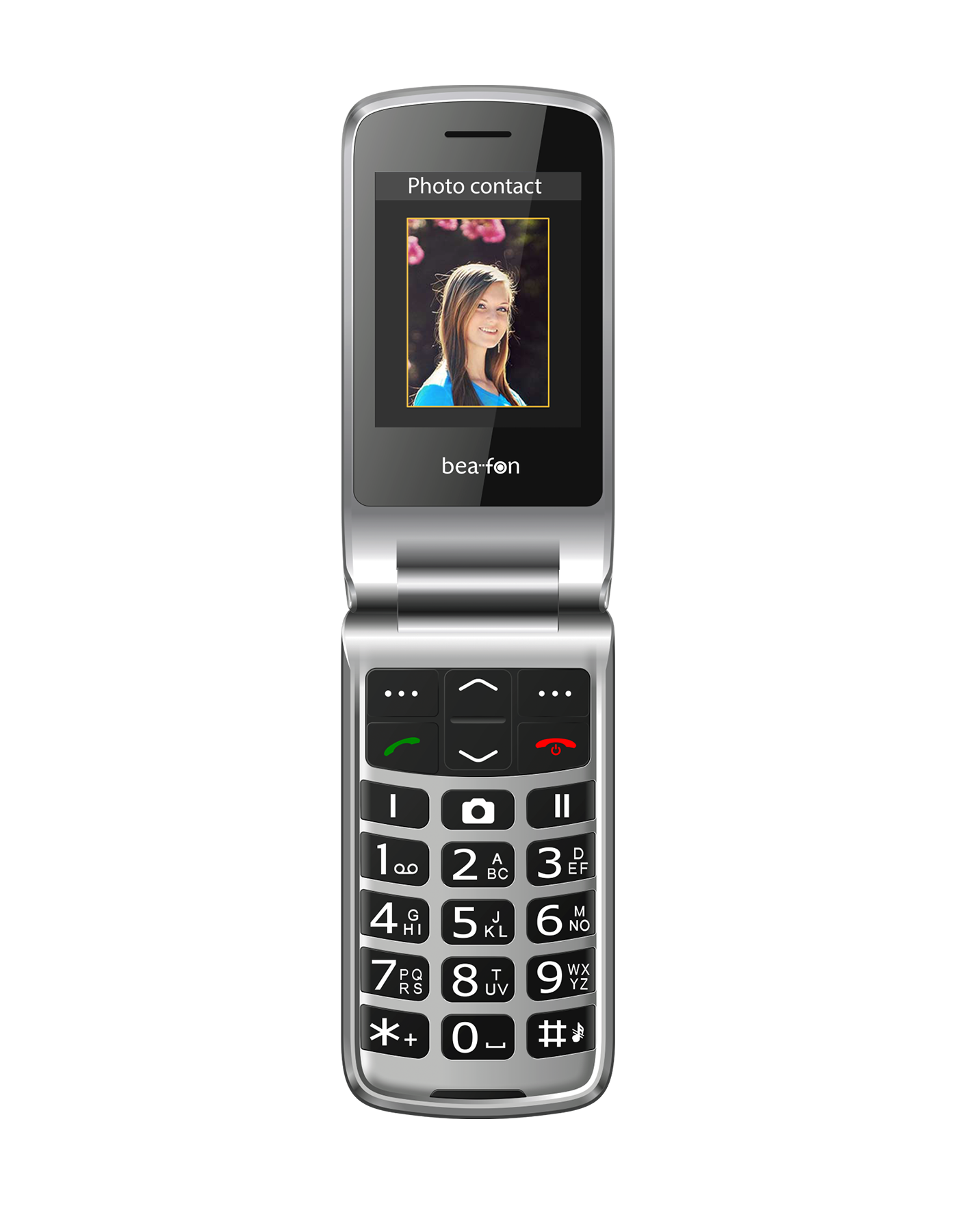 Bea-fon Silver Line SL605 Klapphandy mit Notruftaste 2G