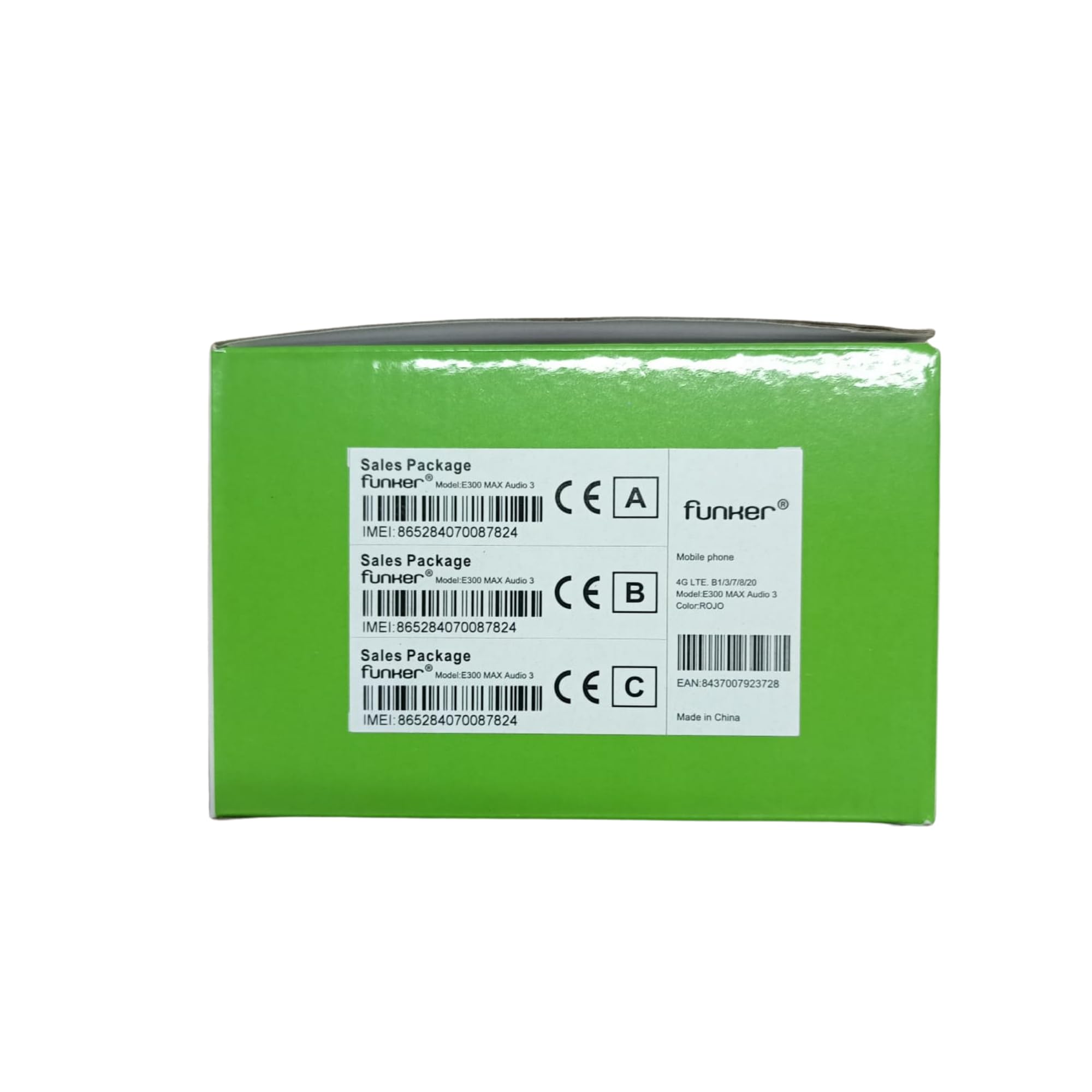 Funker Max Line E300 Max Klapphandy mit Ladestation 4G