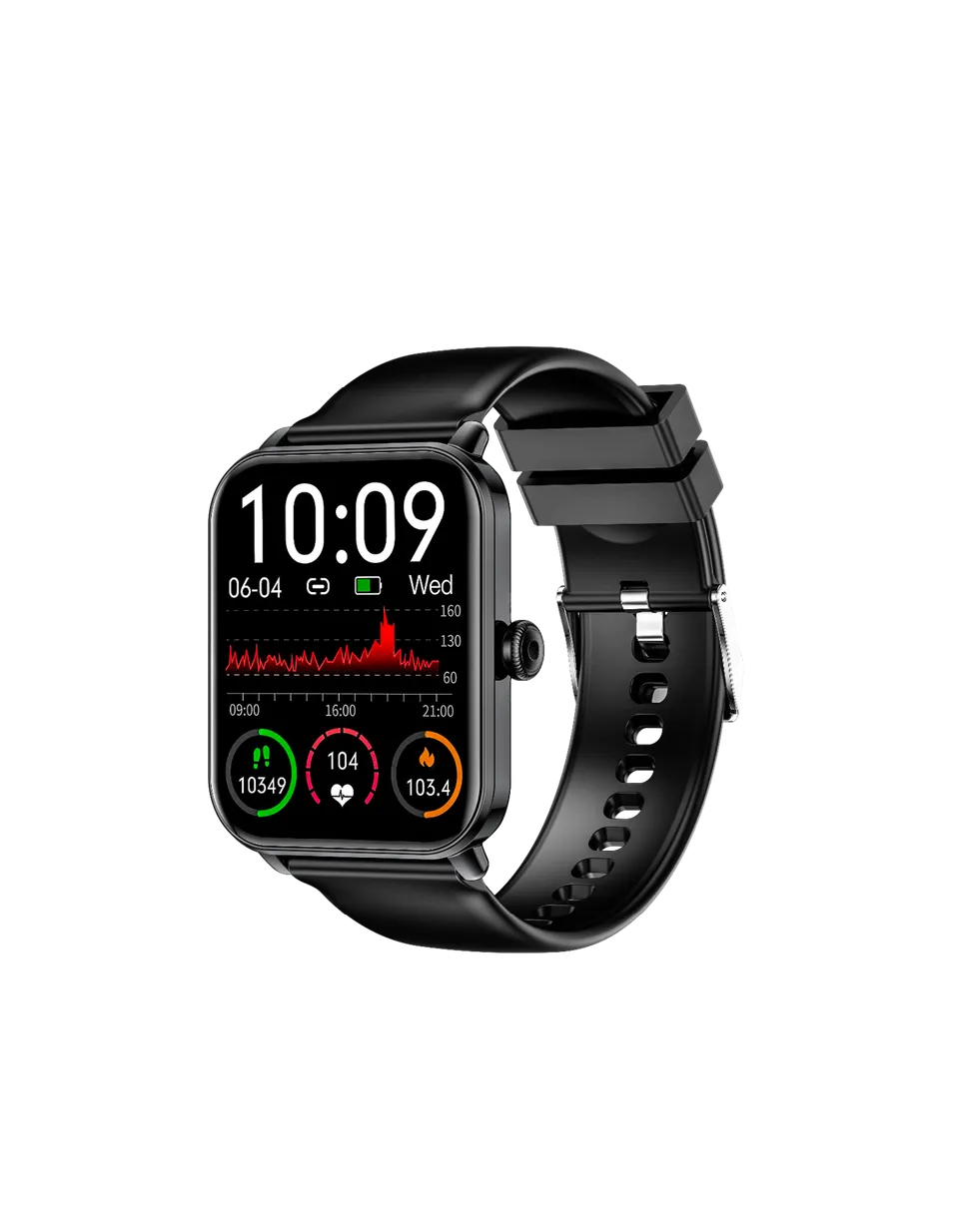 Bea-fon Smartwatch 102 Smartwatch mit Herzfrequenz IP68