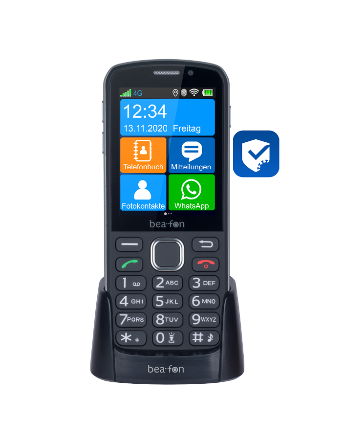 Bea-fon Silver Line SL860touch Tastenhandy 4G Touch SOS