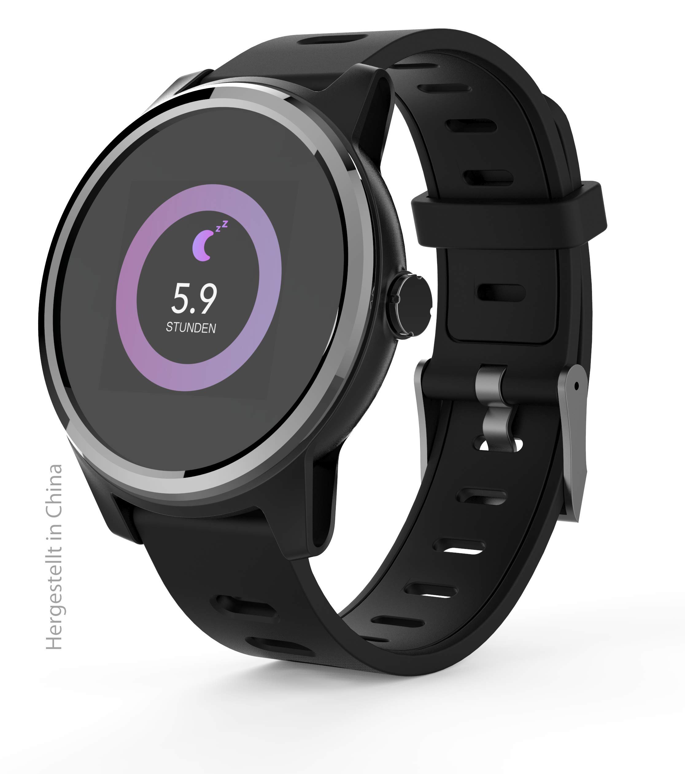 Swisstone SW 660 ECG Smartwatch schwarz mit EKG Messung