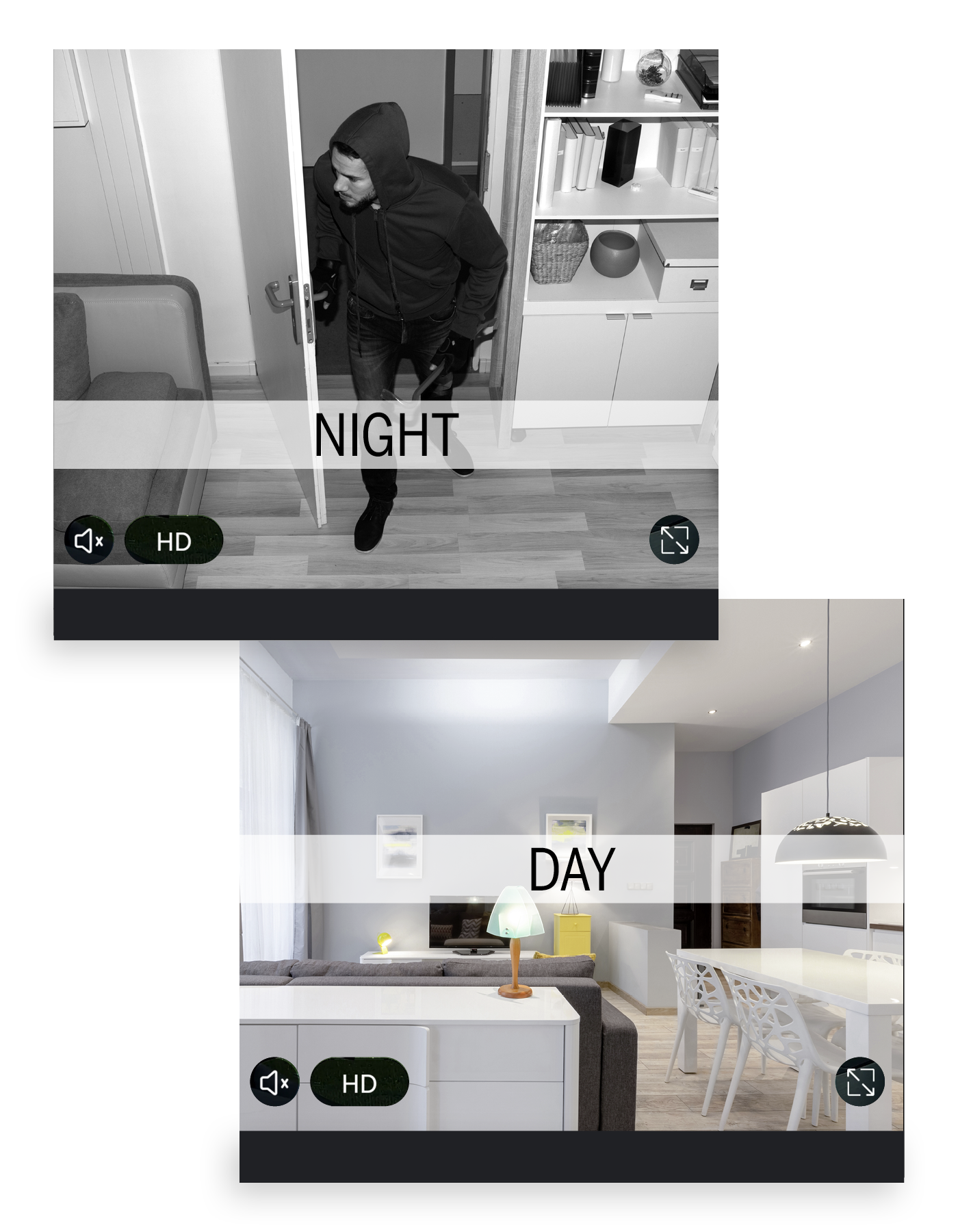 Bea-fon Smarthome Mini 1M Überwachungskamera mit Nachtsicht
