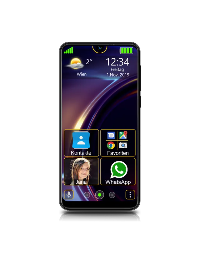 Bea-fon Smartphone M6 Premium Smartphone 6,26 Zoll SOS