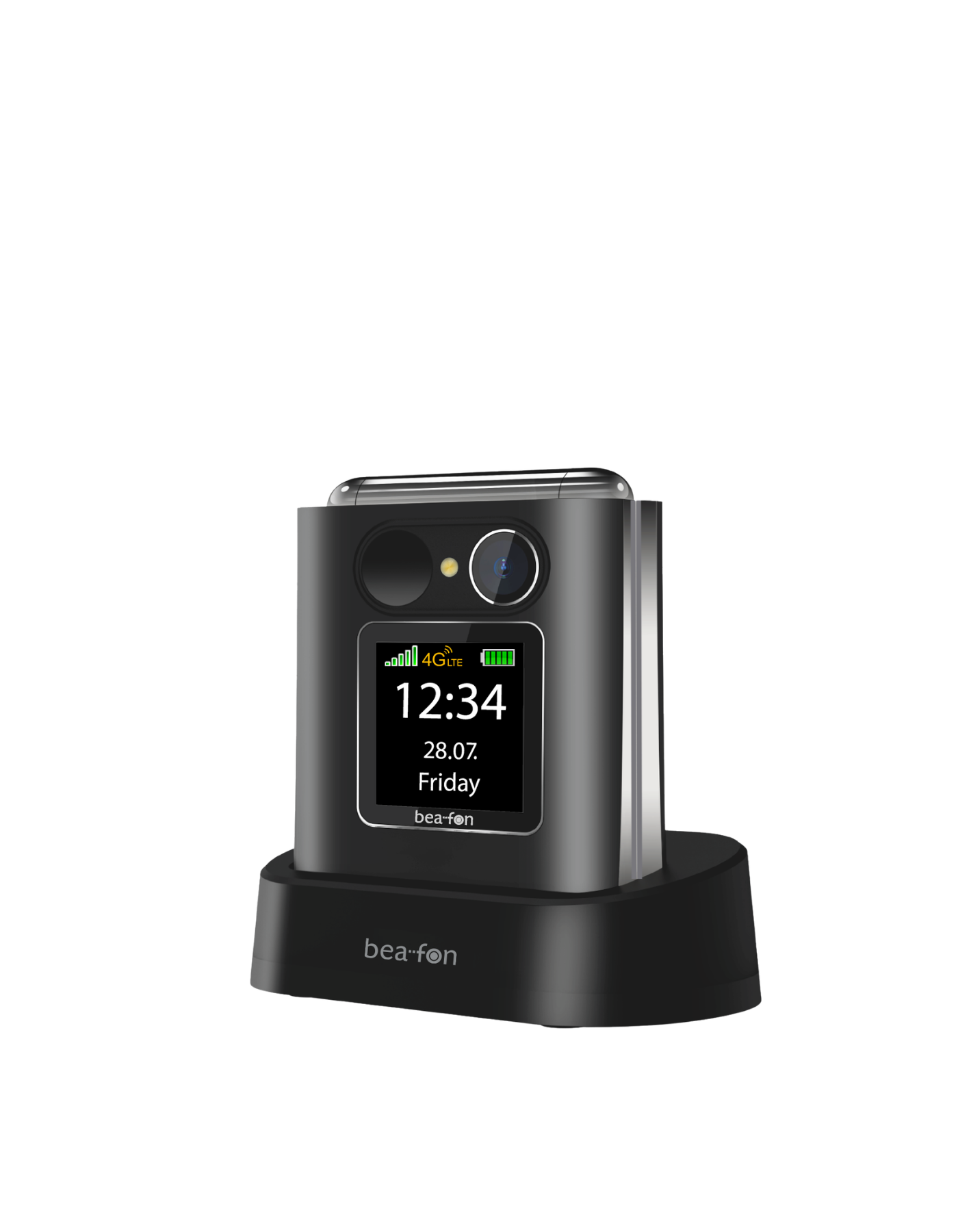 Bea-fon Silver Line Fold 10 LTE Klapphandy mit Notruftaste