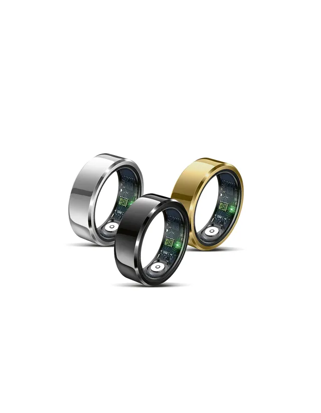 Bea-fon SR6 Smart Ring schwarz Größe 10 mit Ladebox