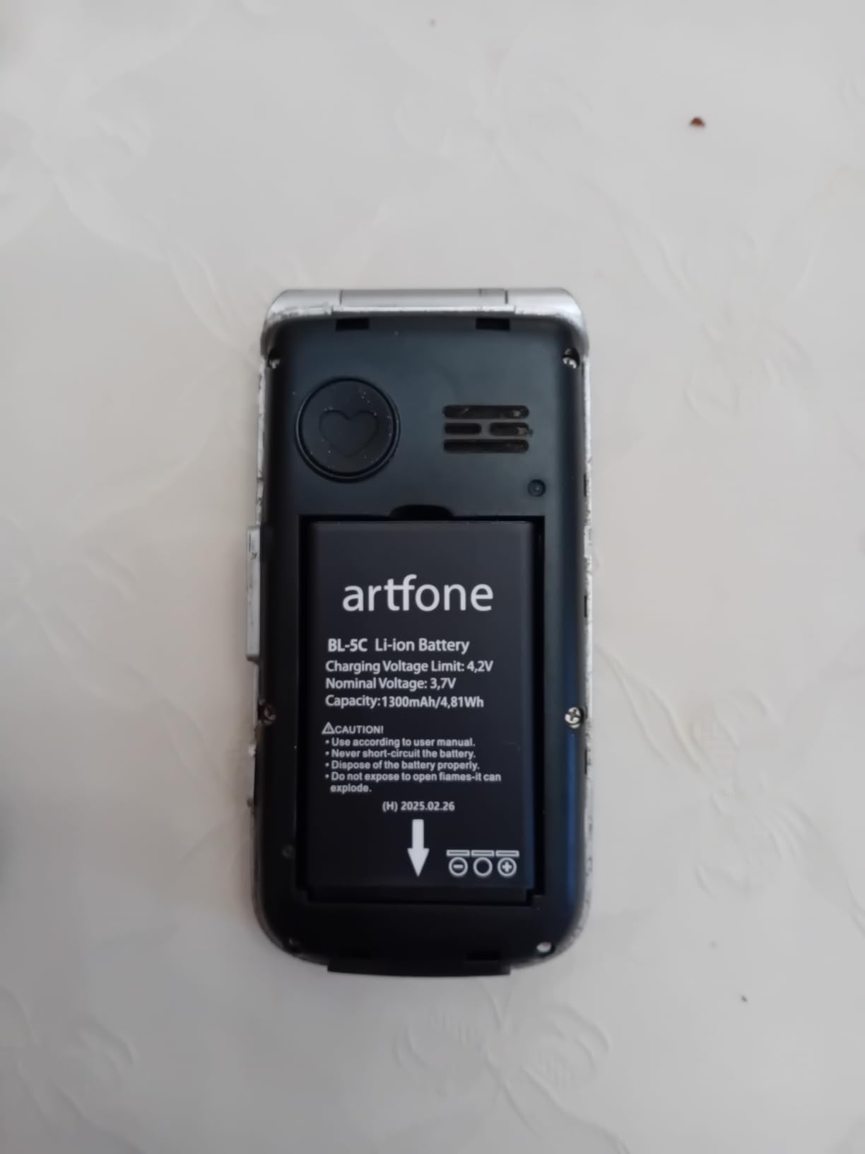 Artfone BL-5C Handy-Akku 1300mAh Ersatzakku