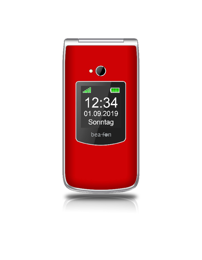 Bea-fon Silver Line SL595 Klapphandy mit Außendisplay