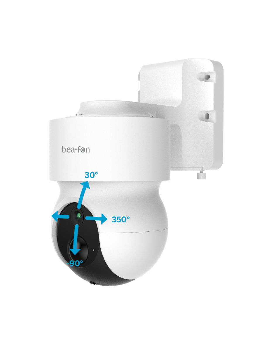 Bea-fon Smarthome SAFER 2S Pro Überwachungskamera Akku IP65