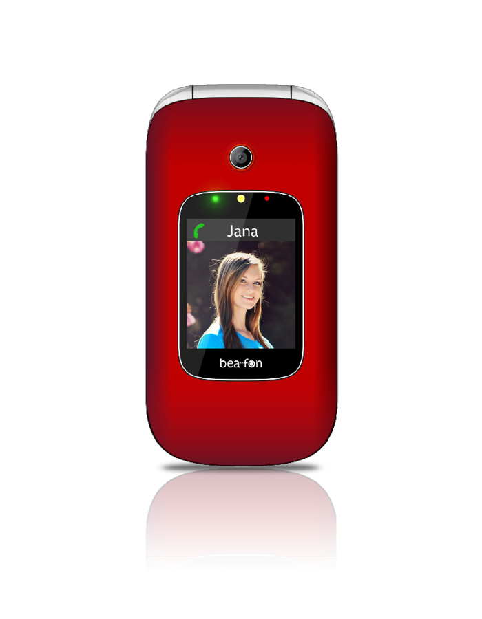Bea-fon Silver Line SL590 Klapphandy mit Ladestation SOS