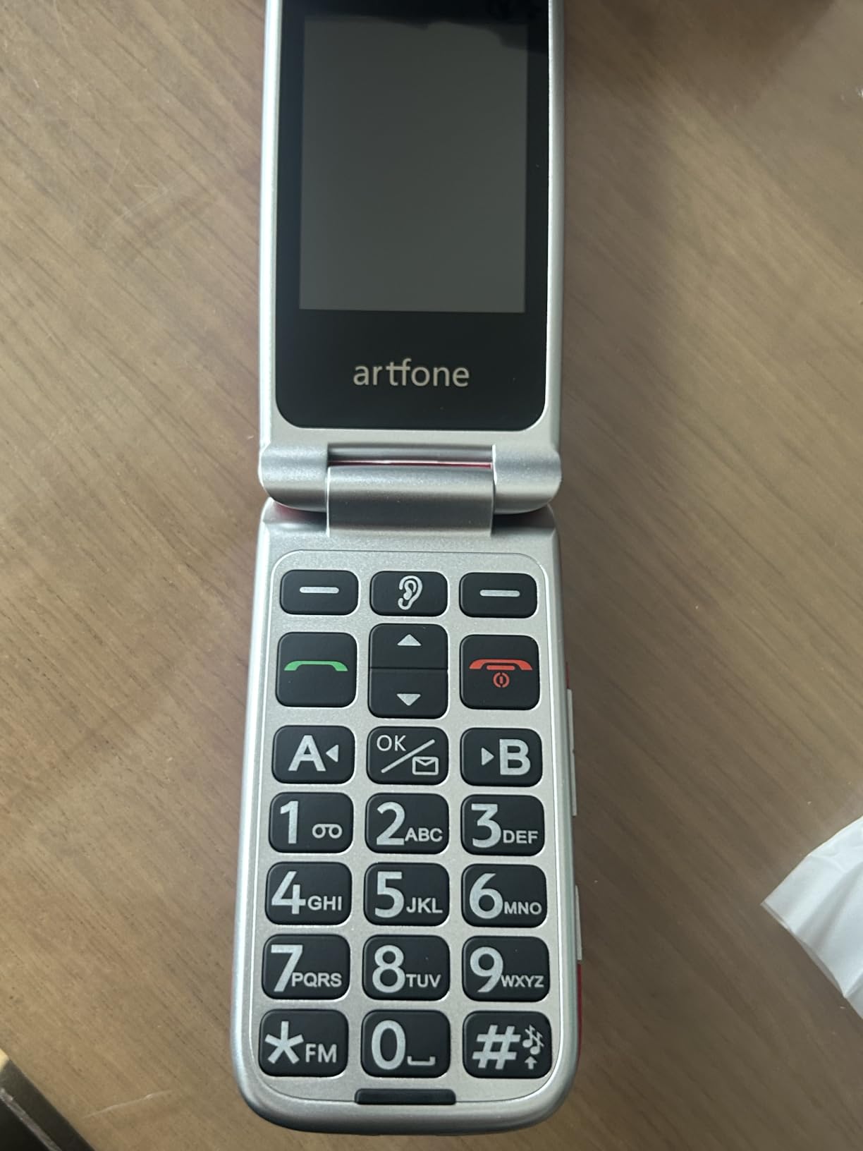 Artfone G6 Klapphandy große Tasten 4G SOS Ladestation USB-C