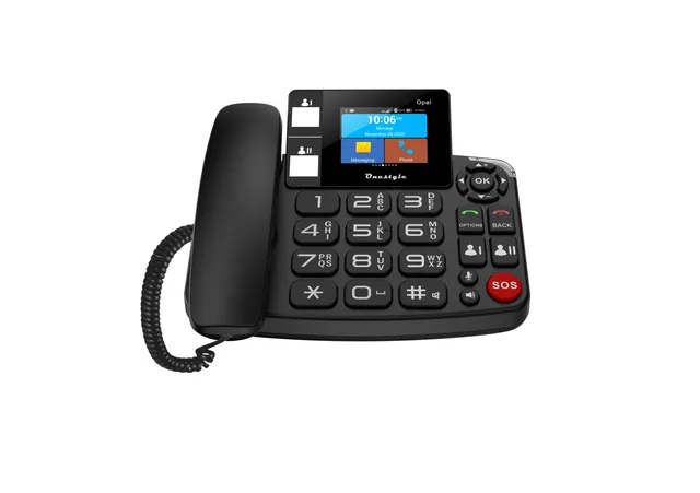 Onestyle GSM Opal Tischtelefon mit Notruftaste WLAN