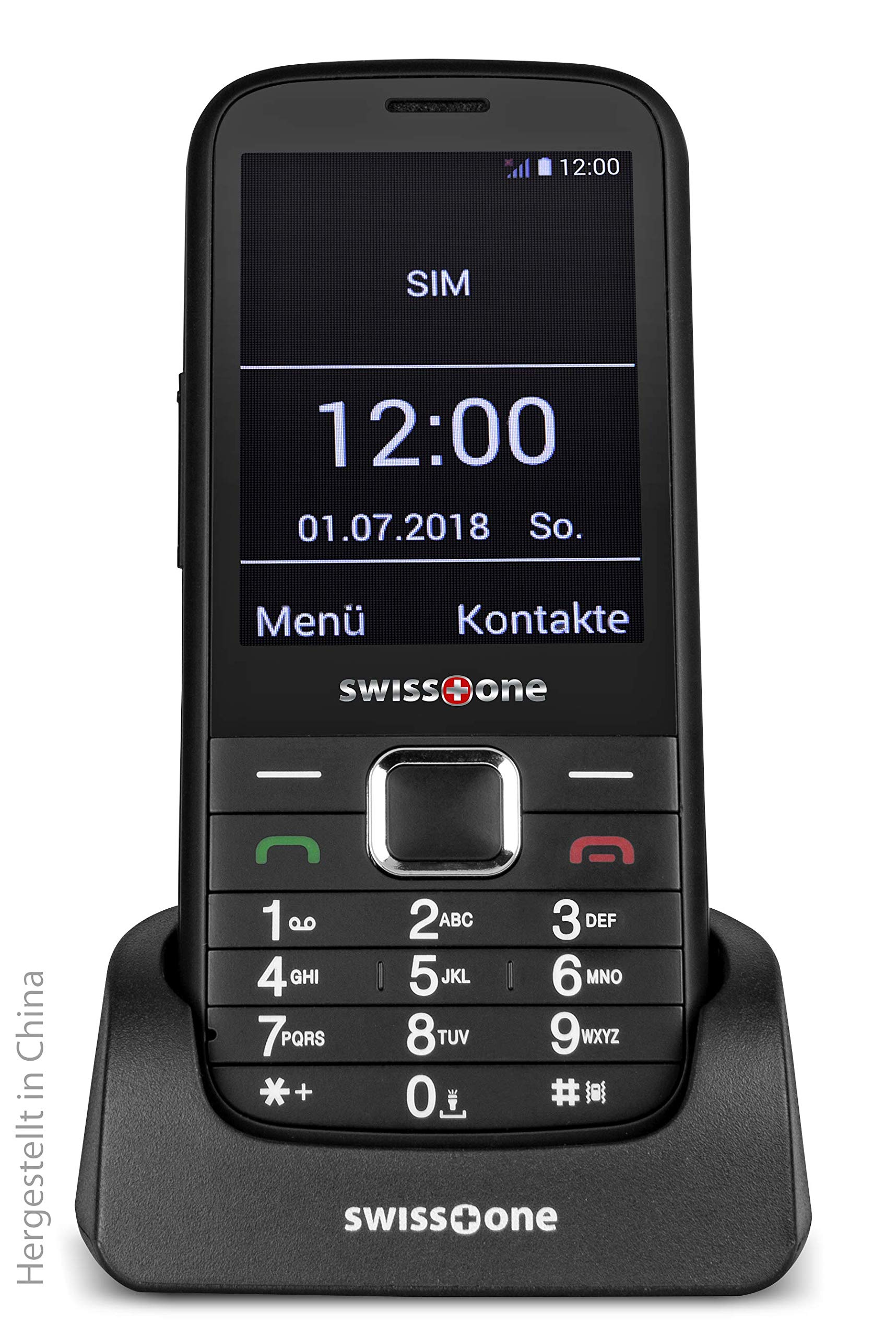 Swisstone BBM 570 3G Tastenhandy Schwarz mit WhatsApp