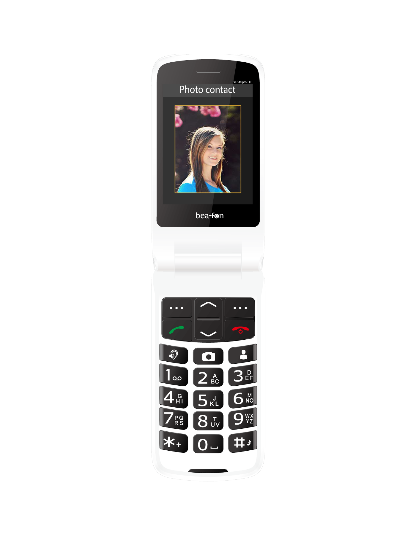 Bea-fon Silver Line SL645pro LTE Klapphandy mit Notruftaste
