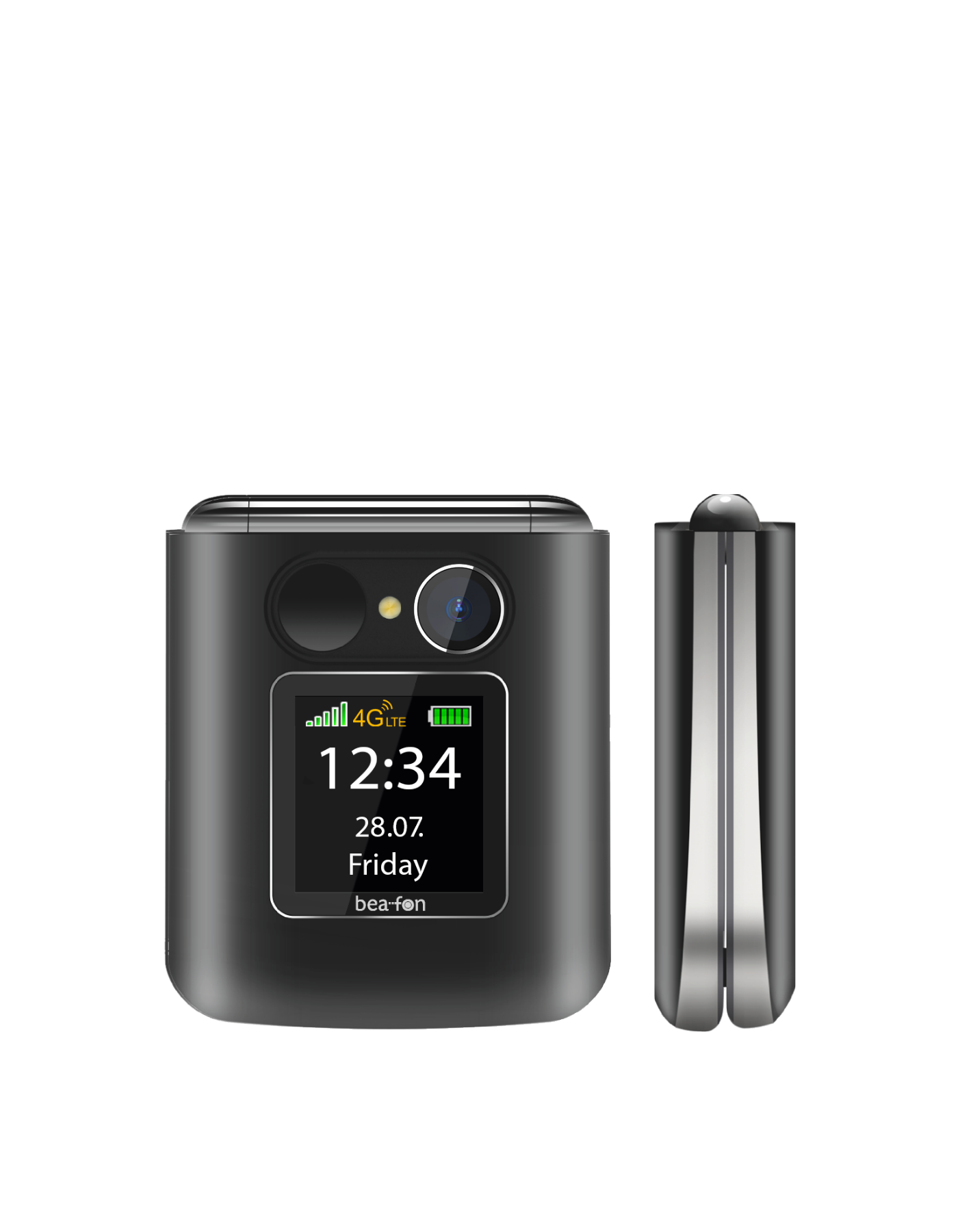 Bea-fon Silver Line Fold 10 LTE Klapphandy mit Notruftaste