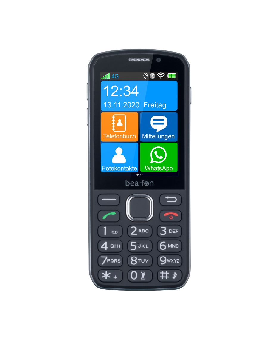 Bea-fon Silver Line SL860touch Tastenhandy 4G Touch SOS